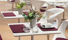 Messe - Bavaria Lounge - Tischdekoration