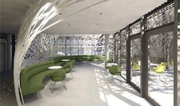 Entwurfsplanung Foyer und Cafe  - FMG -  Tina Assmann