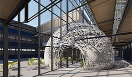 Entwurfsplanung Foyer und Cafe  - FMG -  Tina Assmann