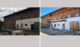 Ausbau einer Scheune und eines Kuhstalles zu Wohnungen - Tina Assmann