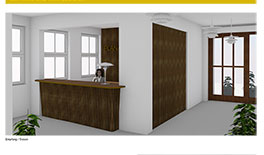 Empfang und Wartebereich - M-Sendling-  Tina Assmann